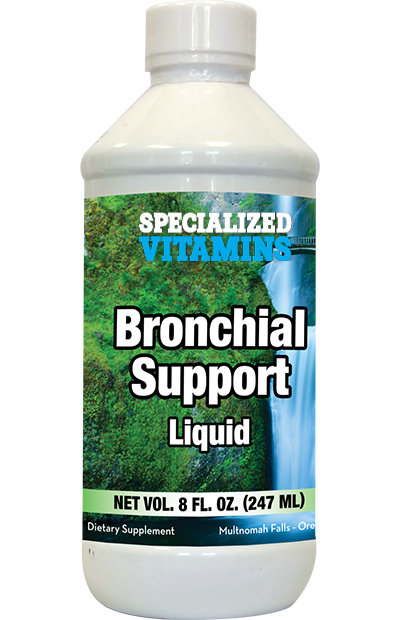 Bronchial Support Liquid - 8 oz. 45 servings