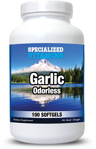 Garlic 3,000mg Odorless 100 Softgels