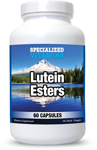 Lutein Esters 20 mg w/ Zeaxanthin & Cryptoxanthin - 60 Capsules