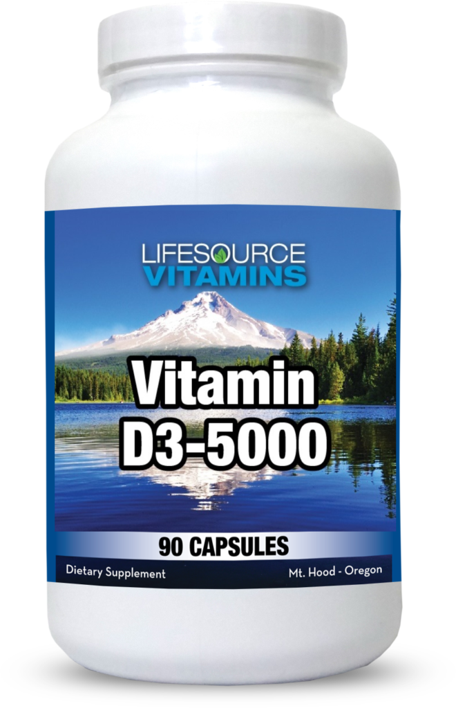 Vitamin D3 5000 IU 90 Caps