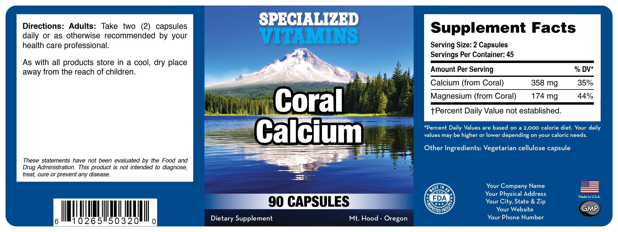 Coral Calcium 90 Caps