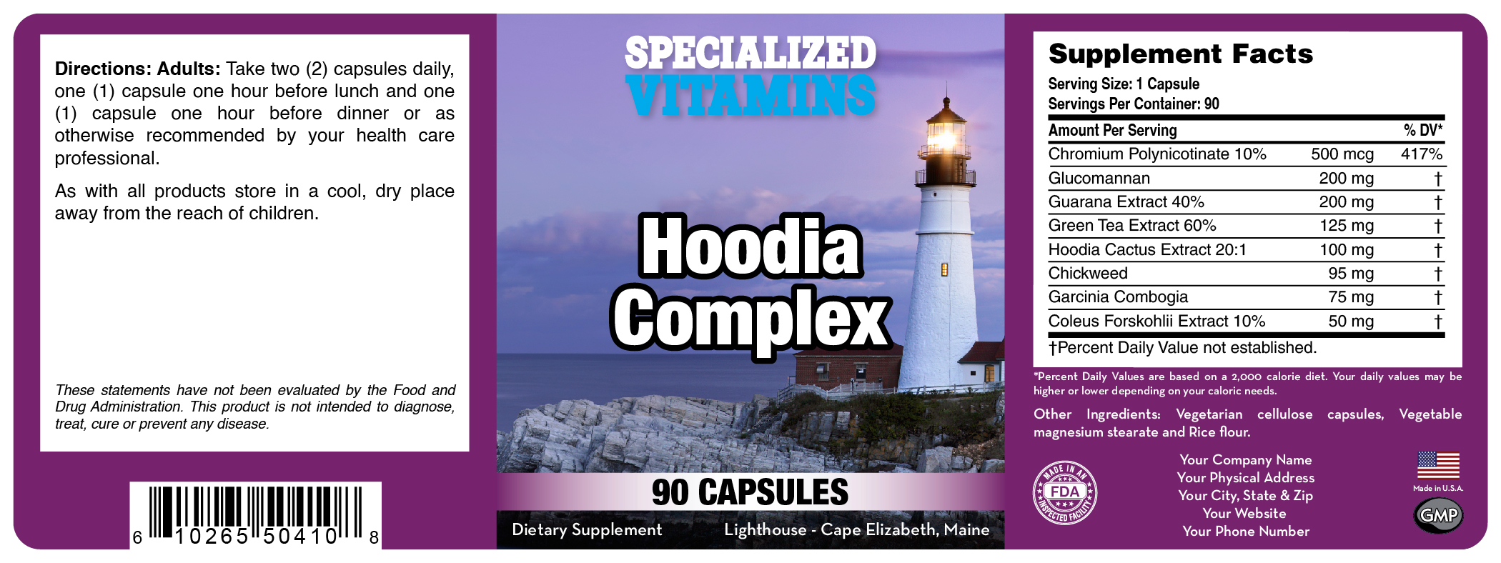 Hoodia Complex 90 Caps