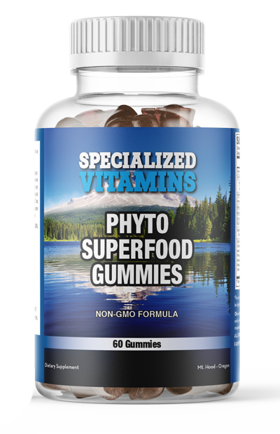 Phyto Superfood Gummies – Vegetarian - 60 Gummies