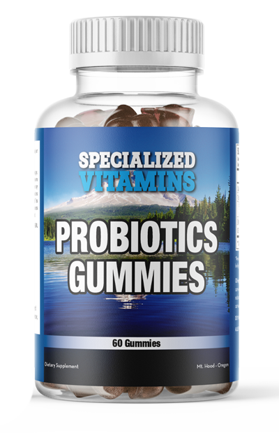 Probiotic Gummies ORGANIC - 60 Gummies - Vegetarian