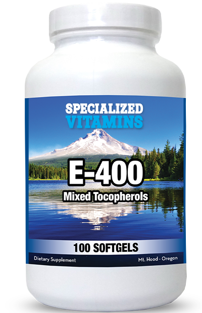 Vitamin E 400 - Mixed Tocopherols 100 Softgels
